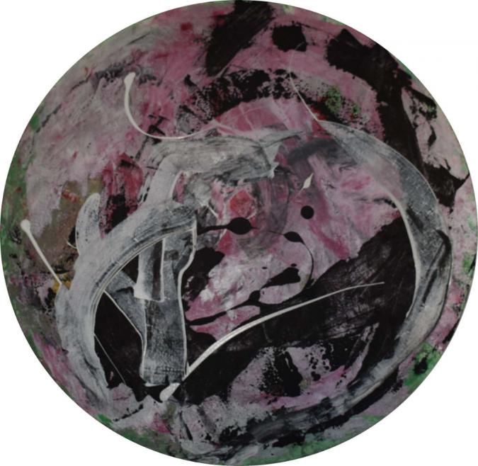 Annabel circle painting