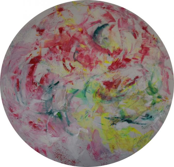 Annabel circle painting