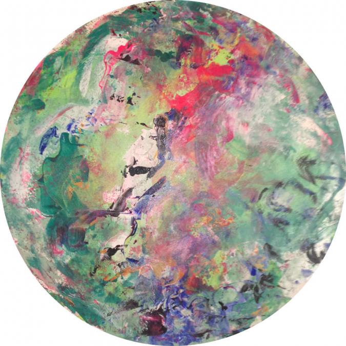 Annabel circle painting