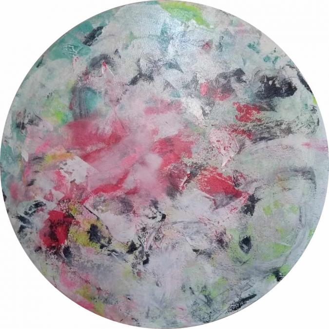 Annabel circle painting