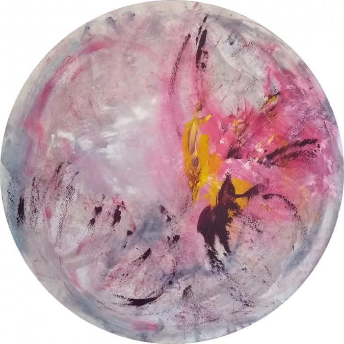 Annabel circle painting