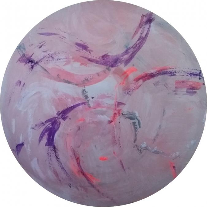 Annabel circle painting